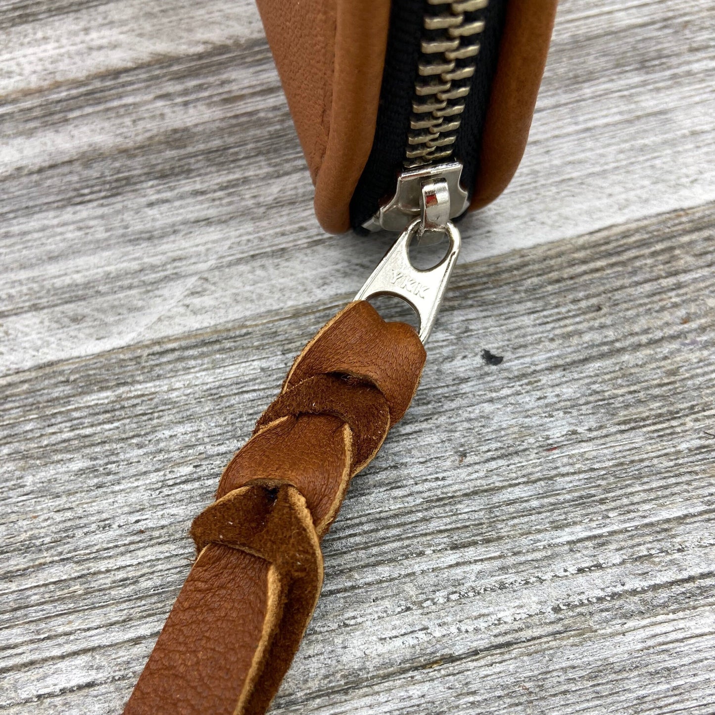 XXL Deer Skin Pouch (10" zipper)