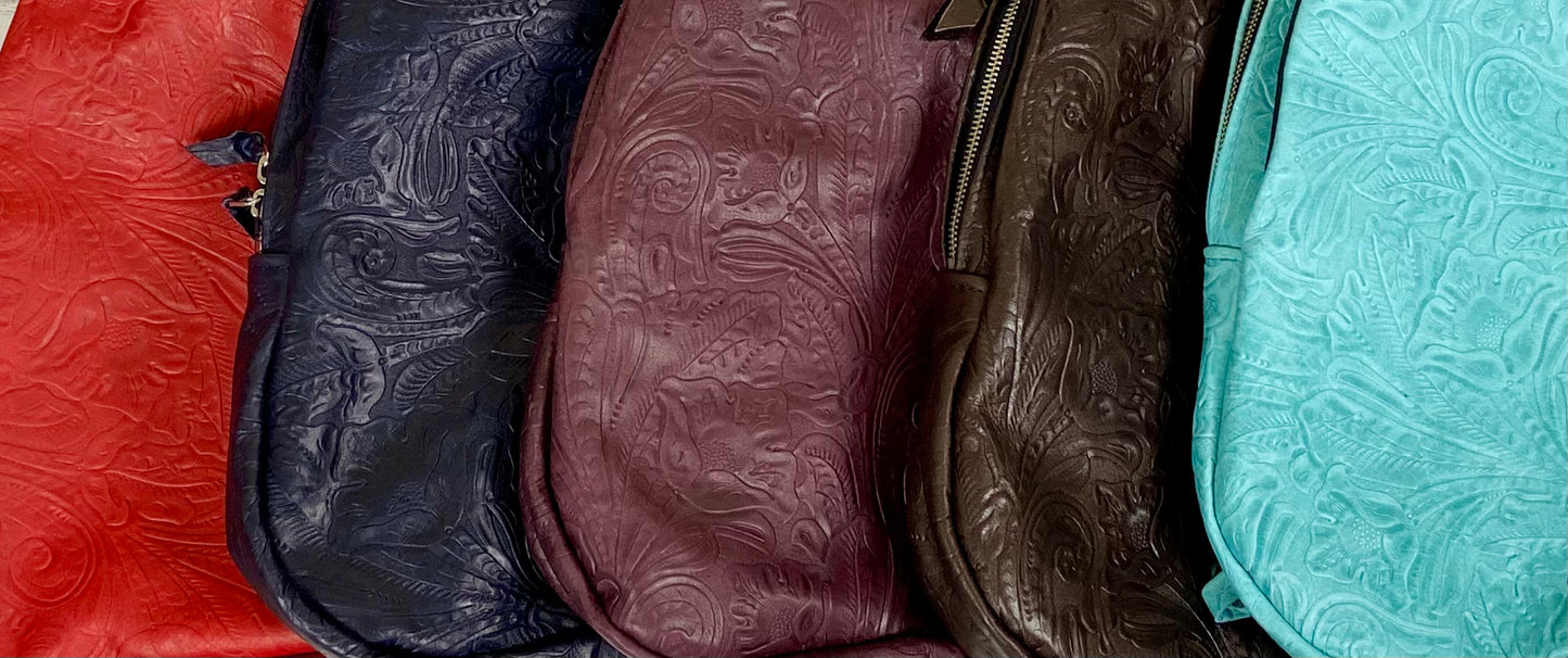 Lennon ~ Floral Sling Backpack