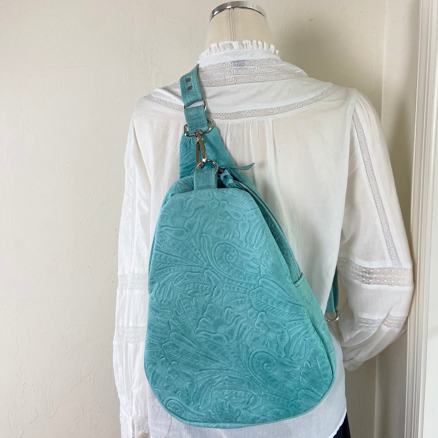 Lennon ~ Floral Sling Backpack