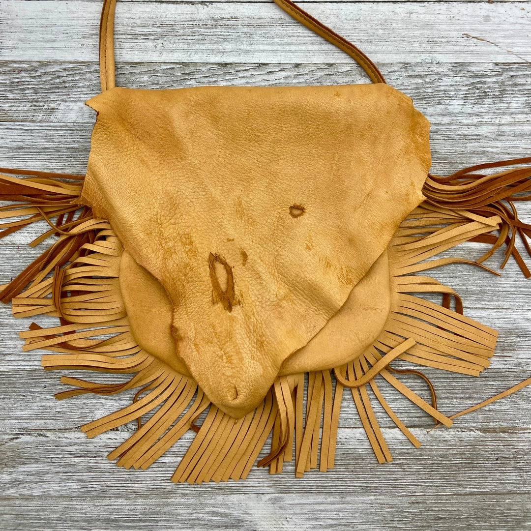 Clover Deerskin Fringe Bag K.Bellum Leather