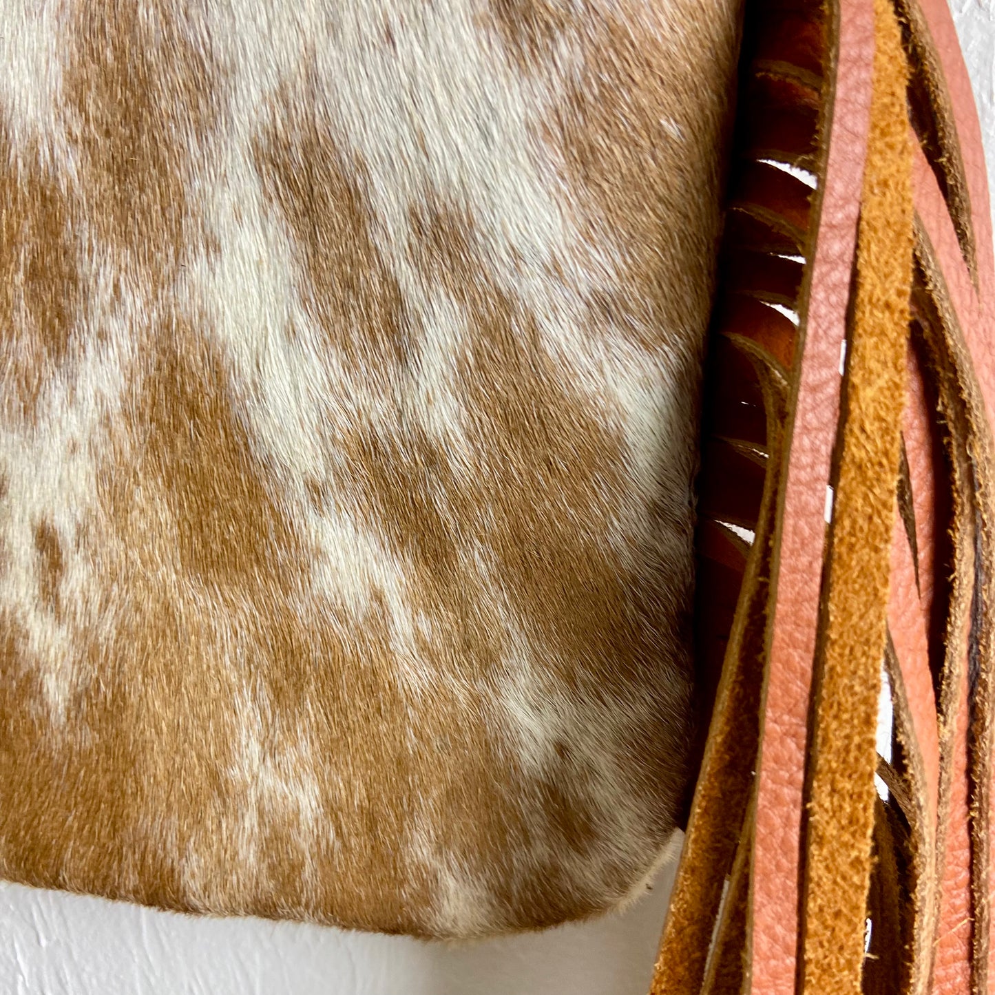 Helena w/ Fringe & Furr -Small Shouler Bag