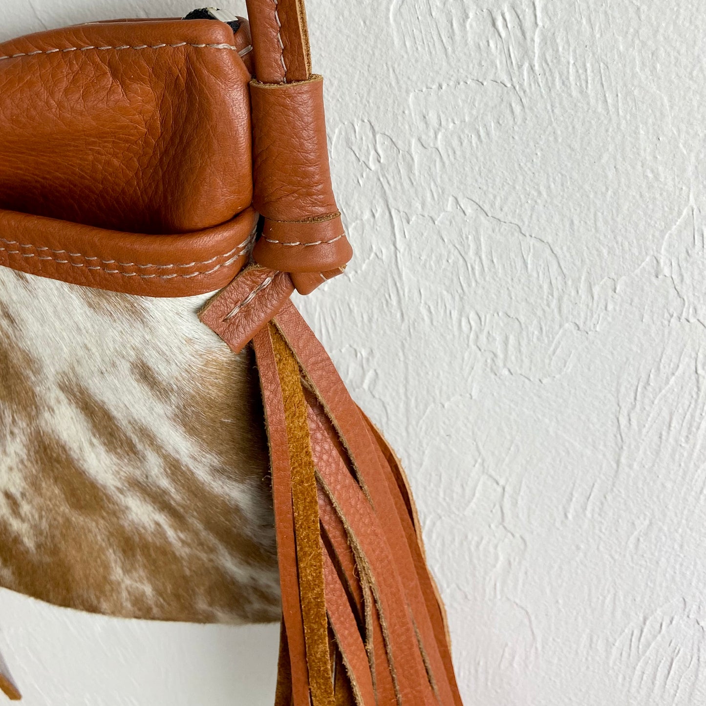 Helena w/ Fringe & Furr -Small Shouler Bag