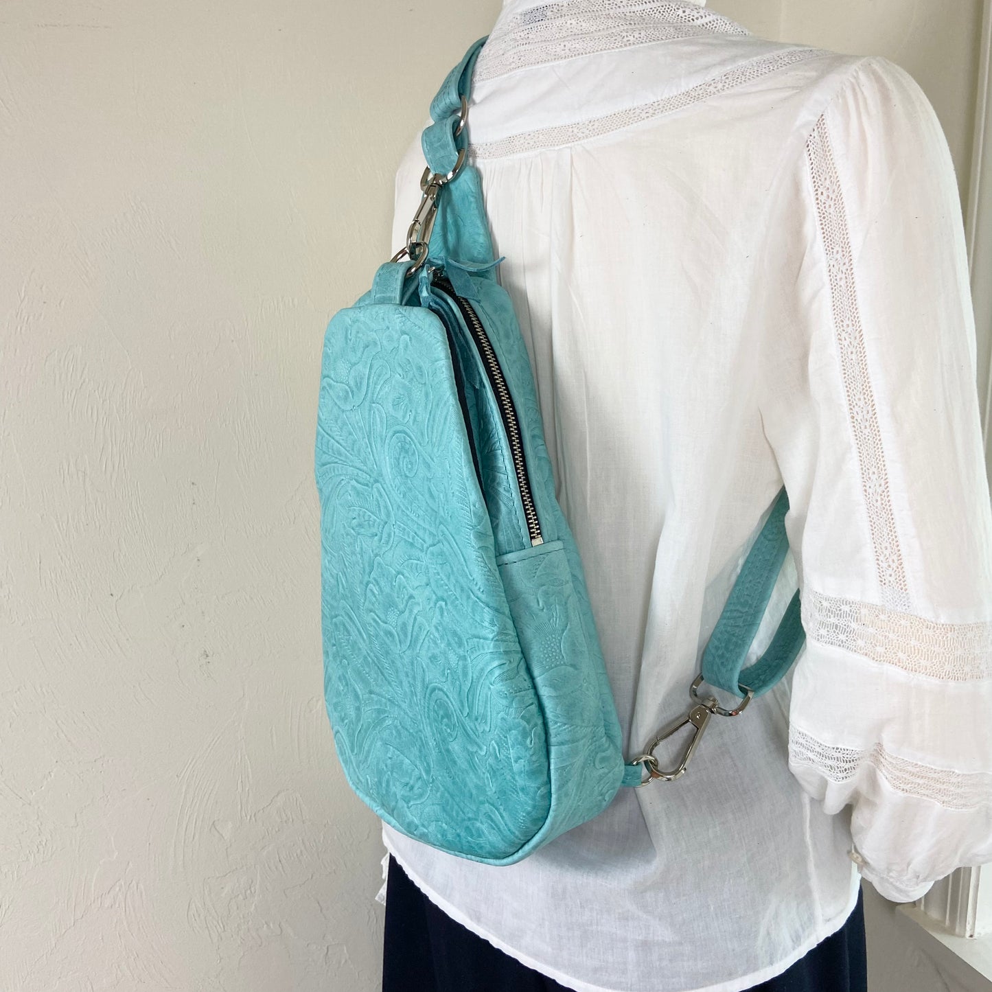 Lennon ~ Floral Sling Backpack