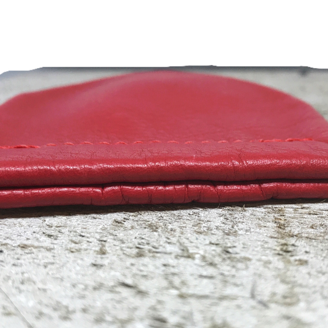 Large Leather Squeeze Coin Case