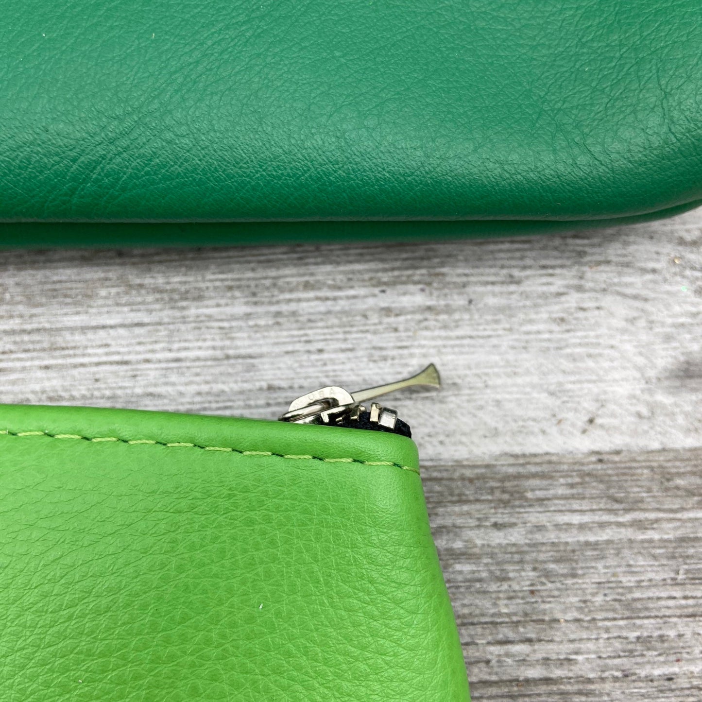 Leather Pen/Pencil Case Top Zipper (Solid & Floral)
