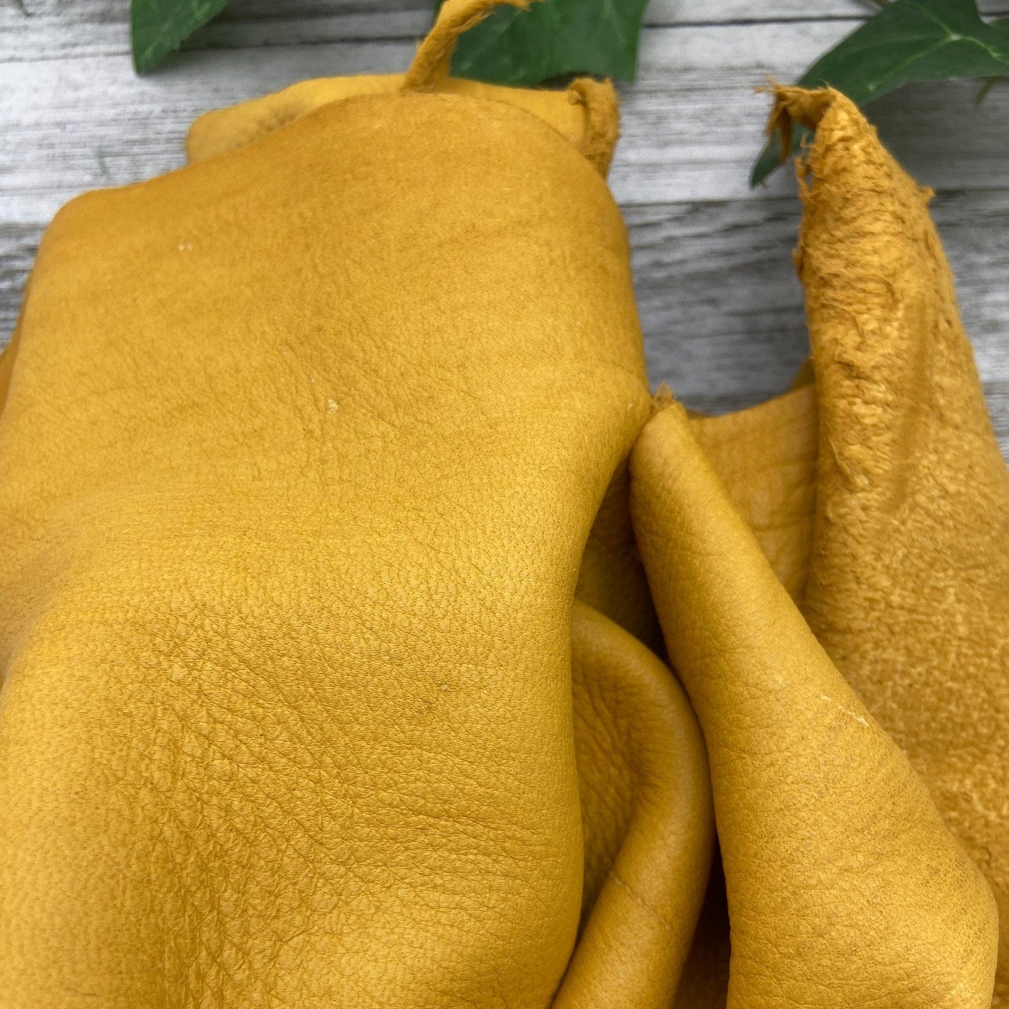 XXL Deer Skin Pouch with a Wristlet (10" zipper)