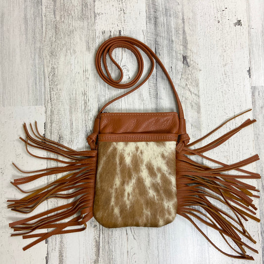 Helena w/ Fringe & Furr -Small Shouler Bag