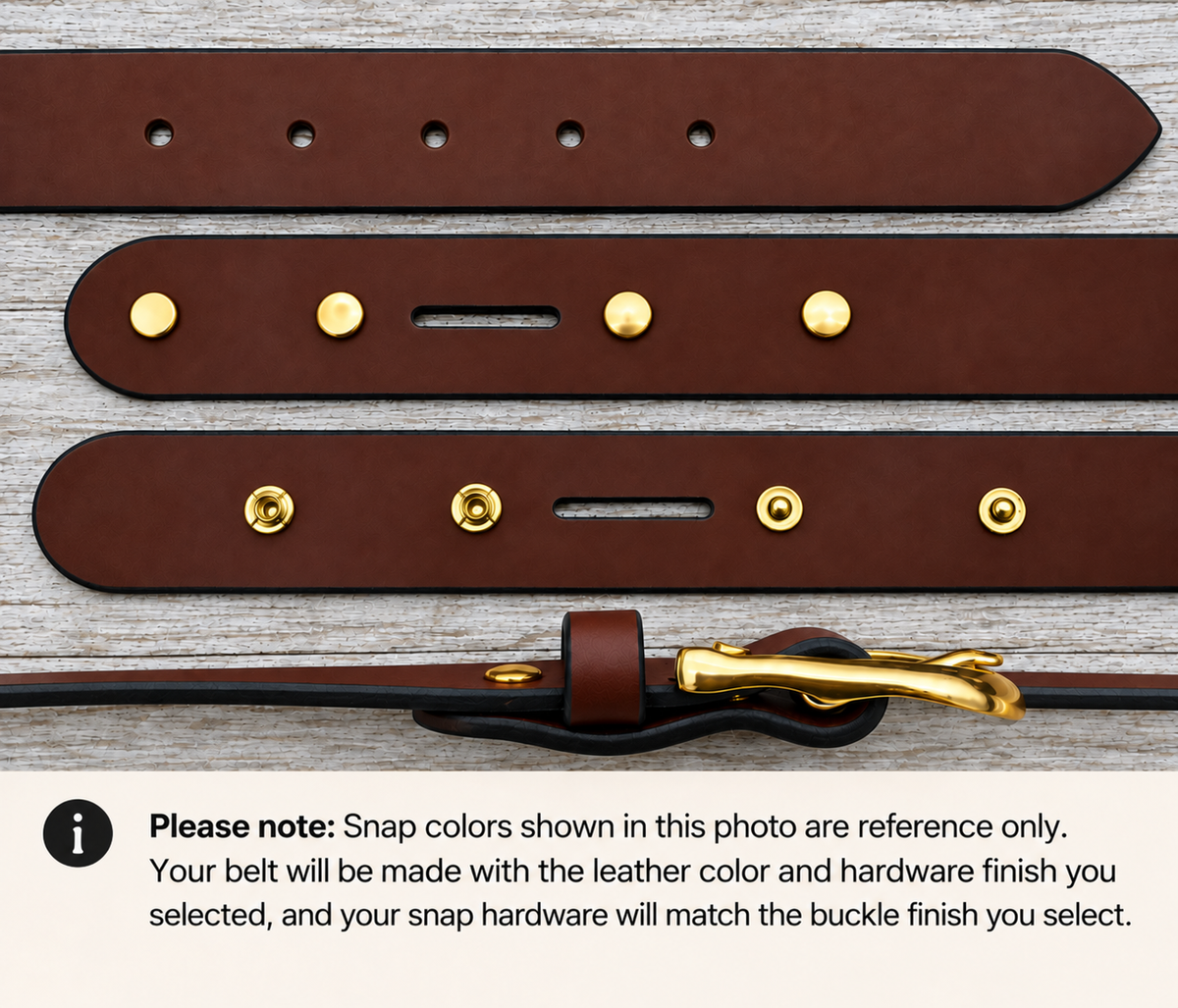 American Bridle Leather Belt – Brown – 1-1/2" – Silver Buckle | Handmade in USA