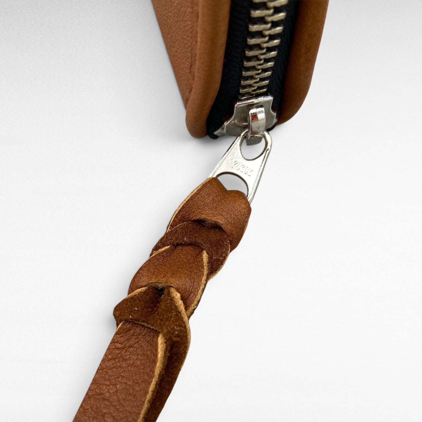 XXL Deer Skin Pouch – 10" Zipper