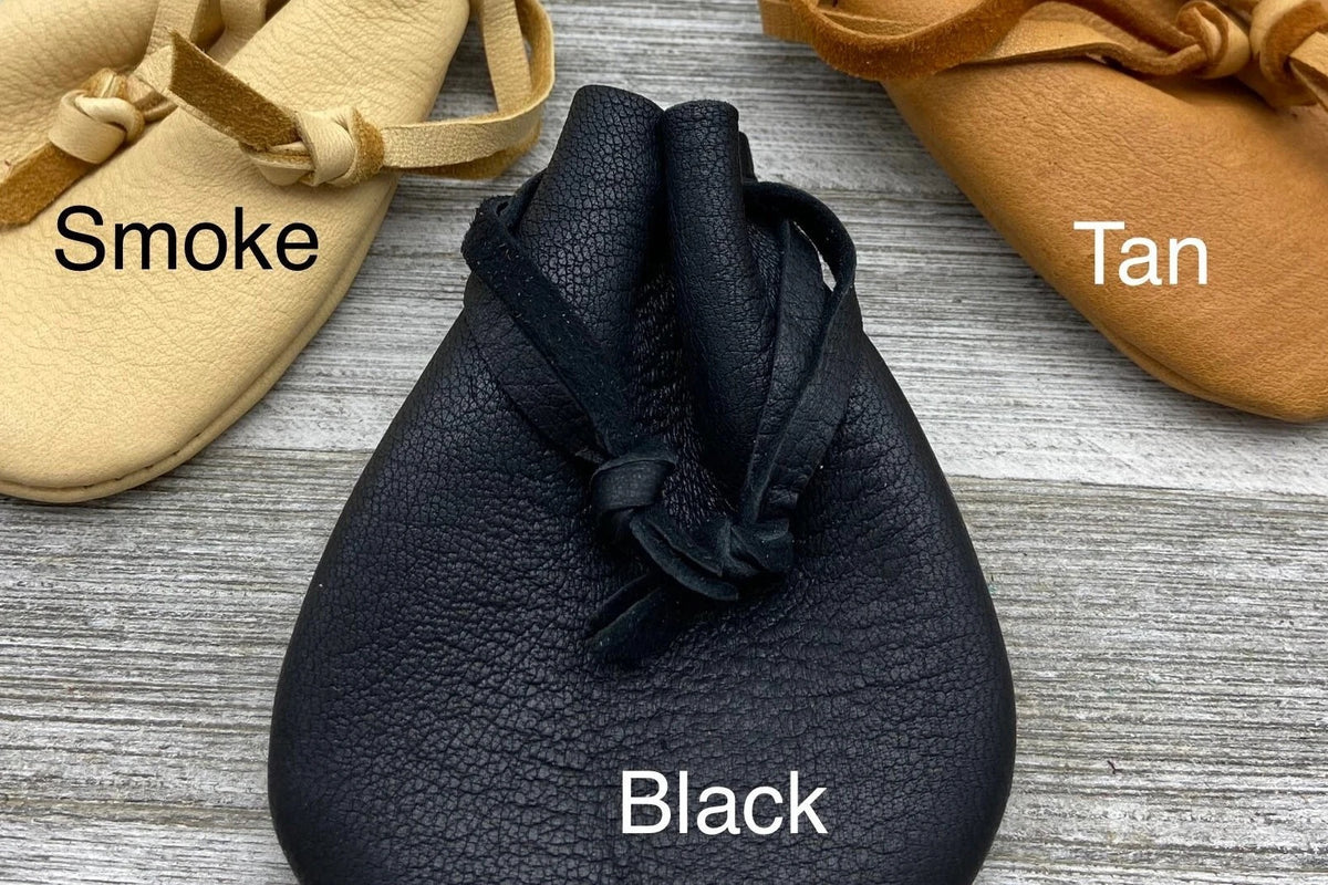 Deerskin Large Drawstring Pouch | Handmade in USA