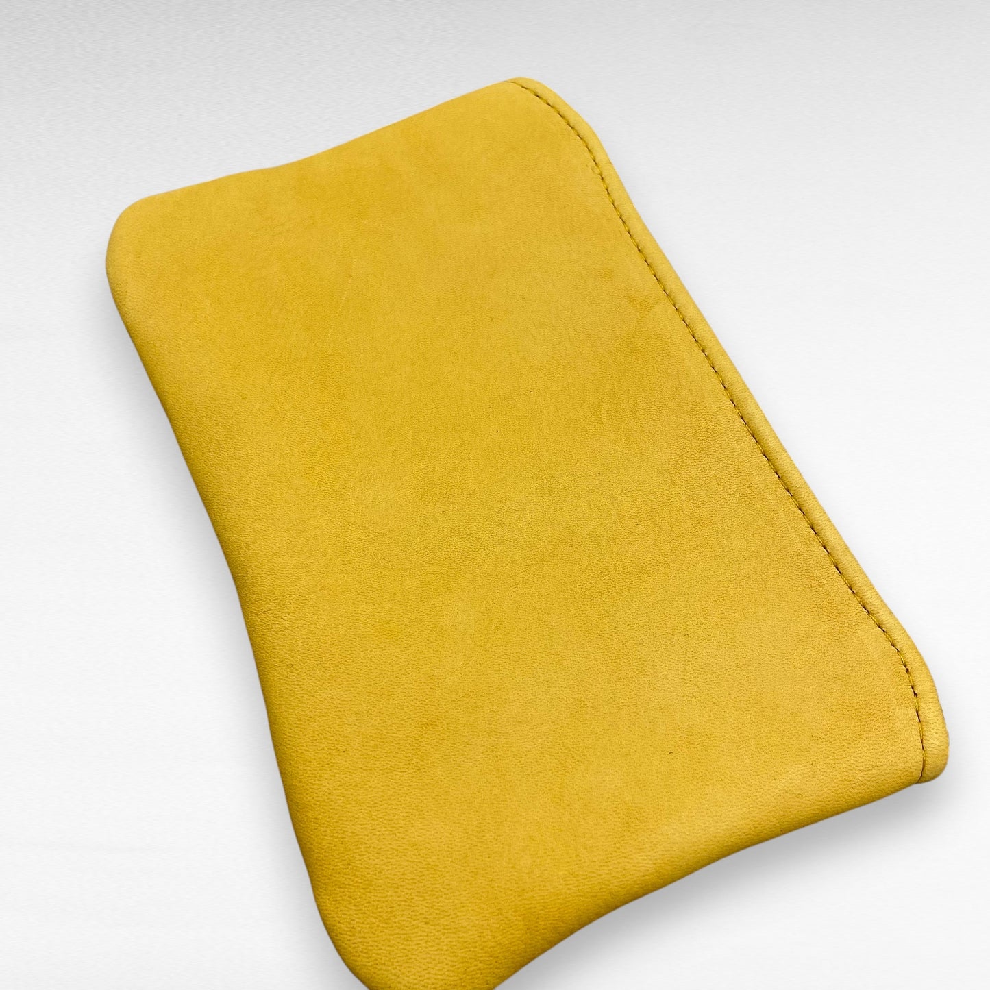 XL Colorful Deerskin Pouch – 8" Zipper