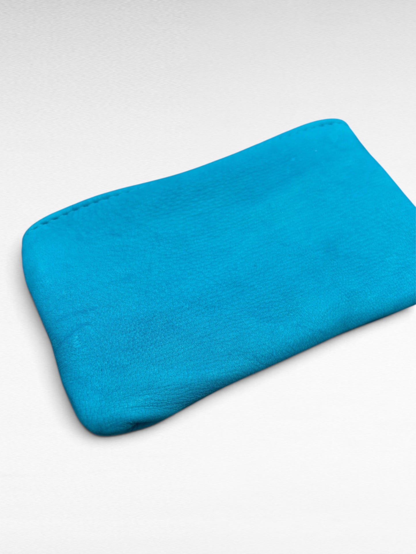 Large Deer Skin Pouch – 7" Zipper