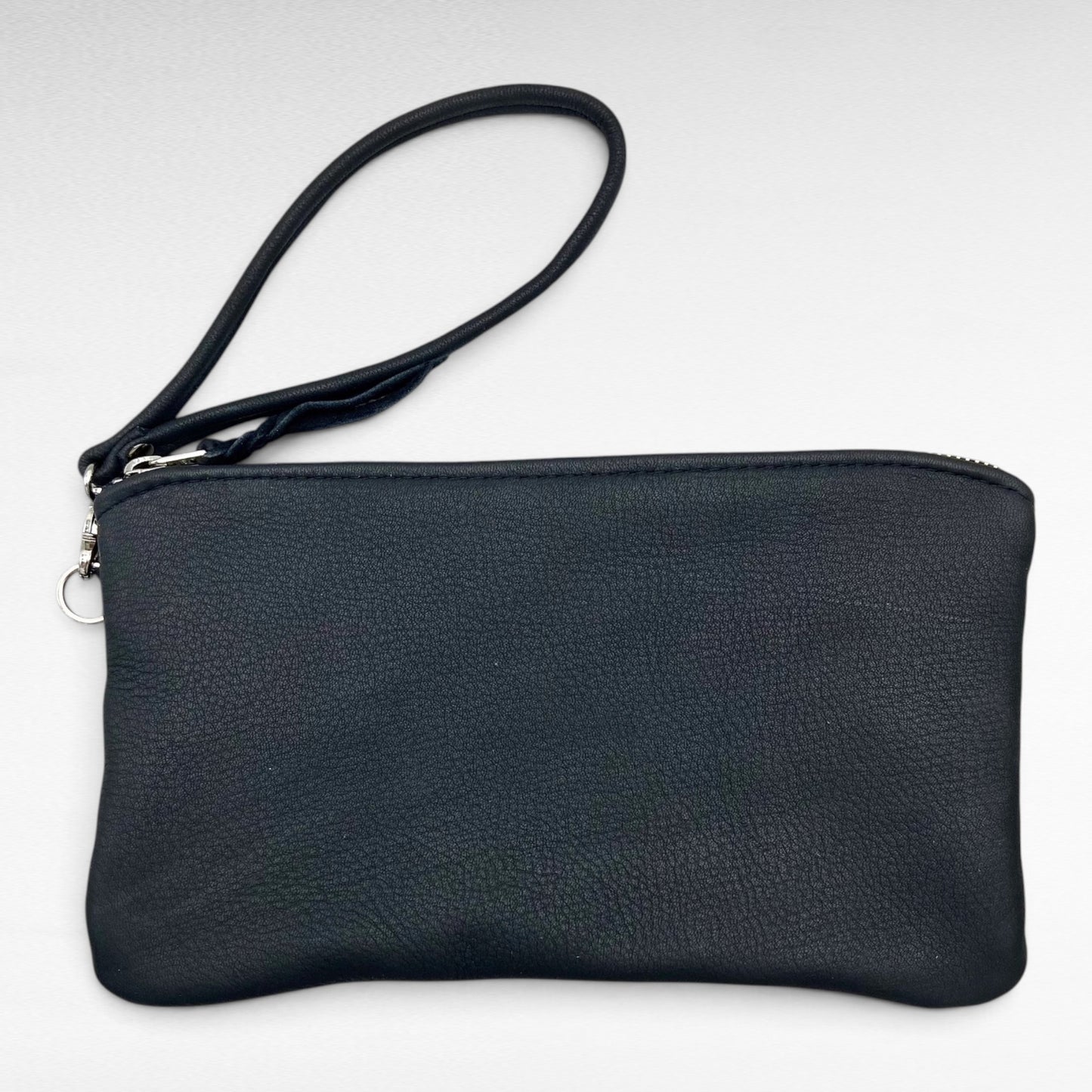 XXL Deer Skin Pouch with a Wristlet – 10" Zipper