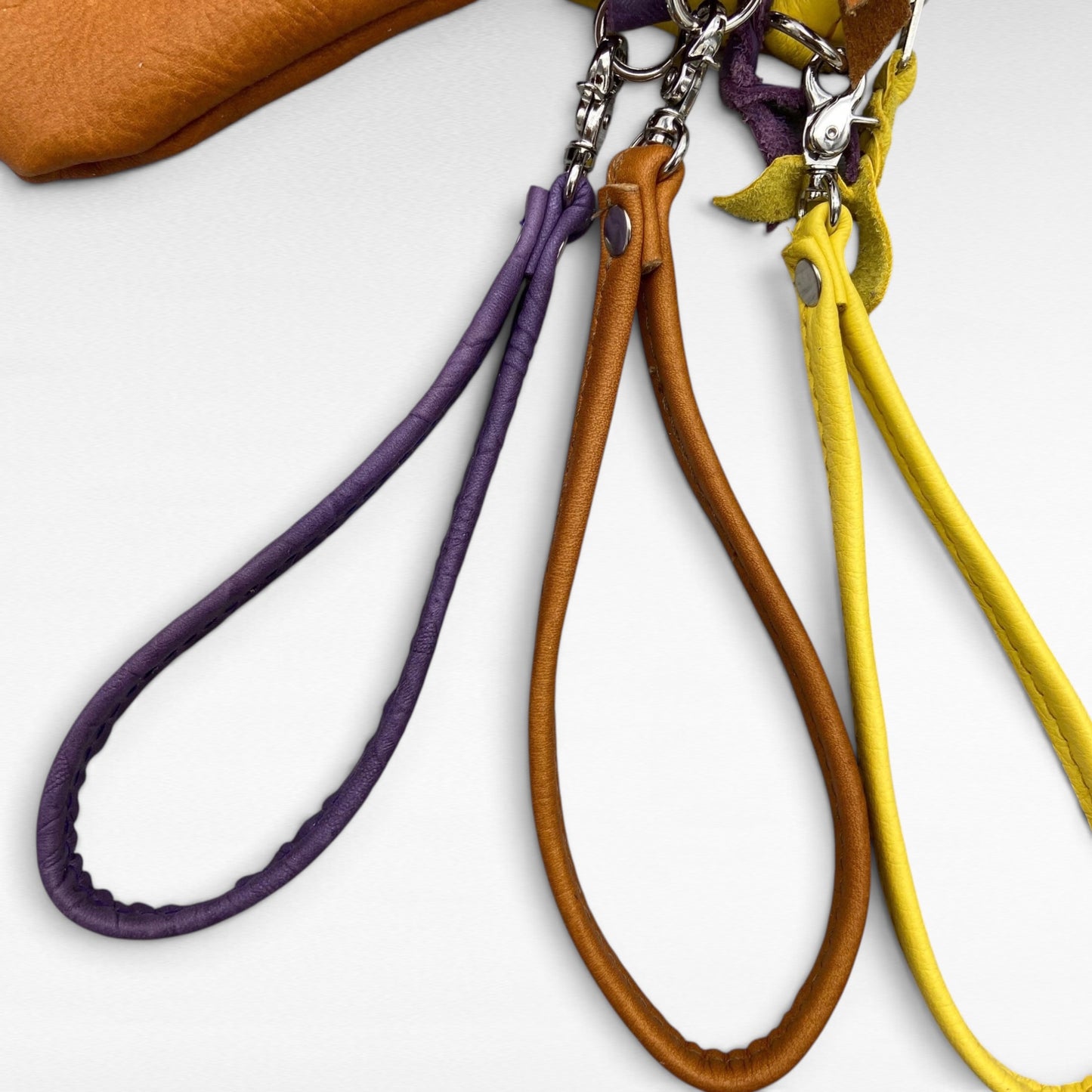 XXL Deer Skin Pouch with a Wristlet – 10" Zipper