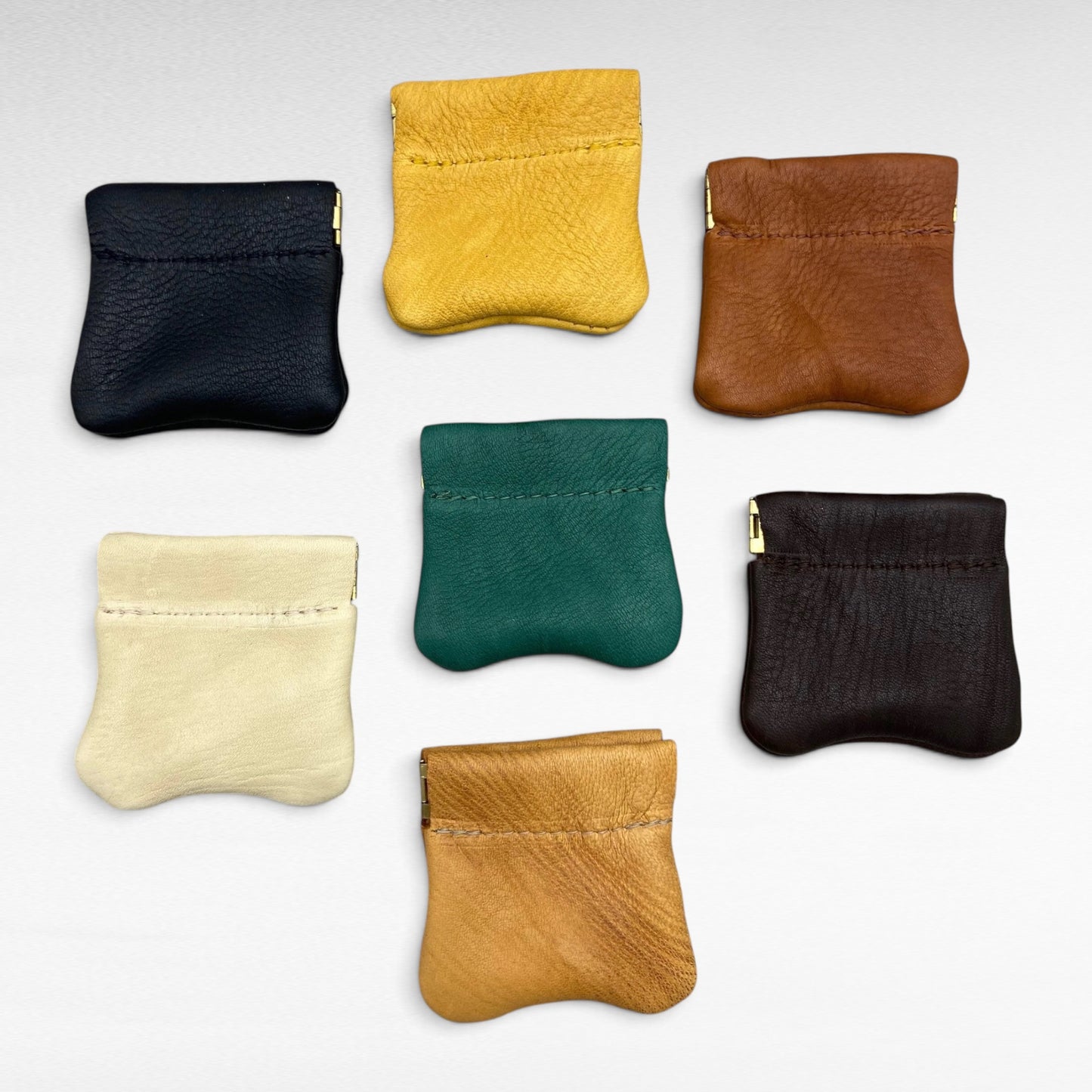 Small Deerskin Pop Coin Case