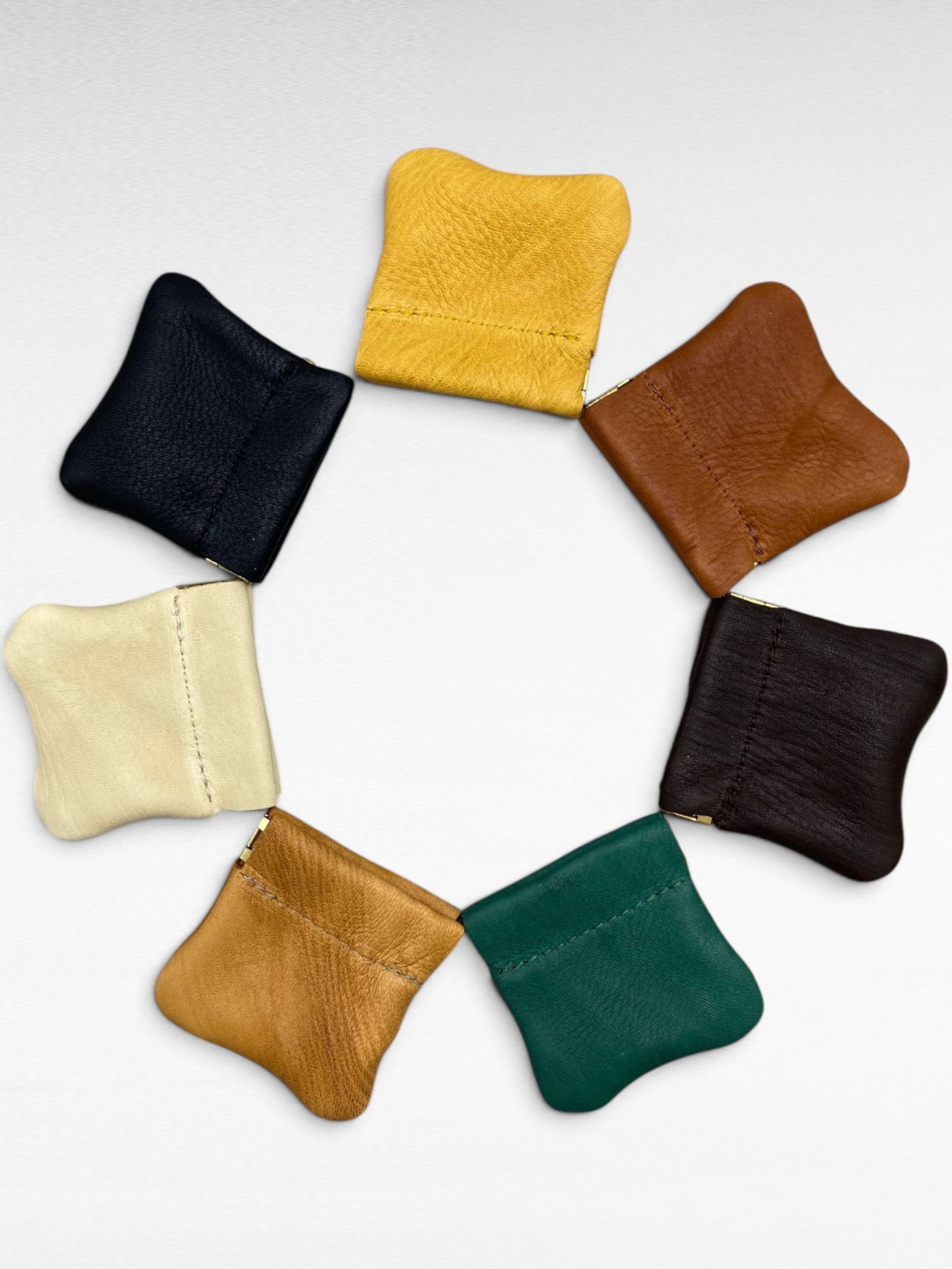 Small Deerskin Pop Coin Case