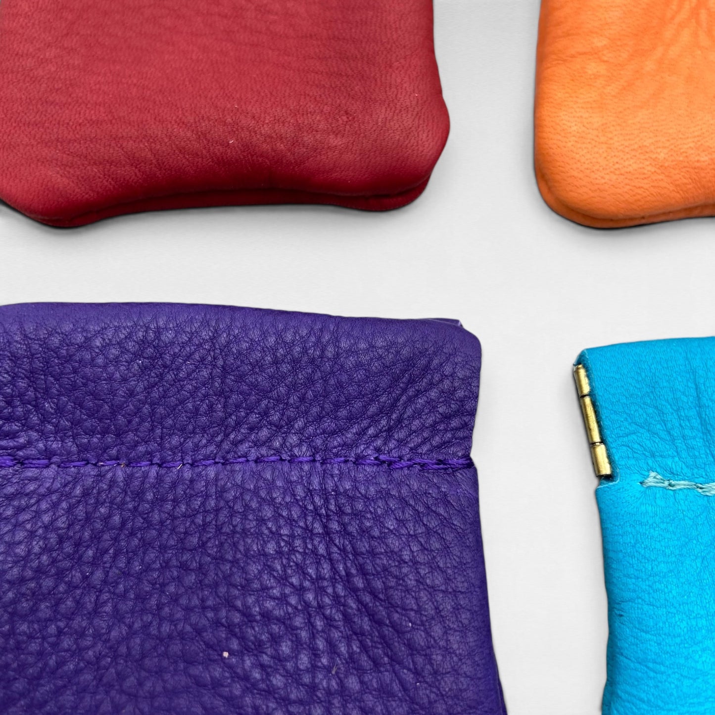Small Deerskin Pop Coin Case