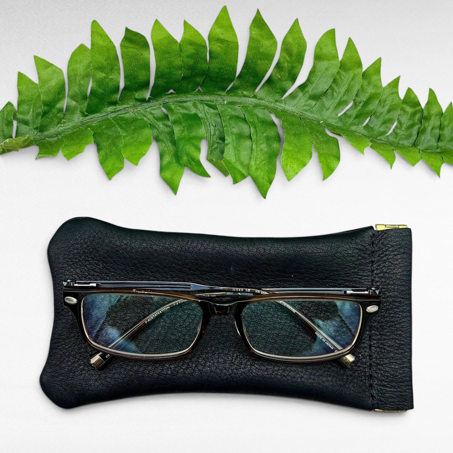 Deerskin Leather Eyeglass Case