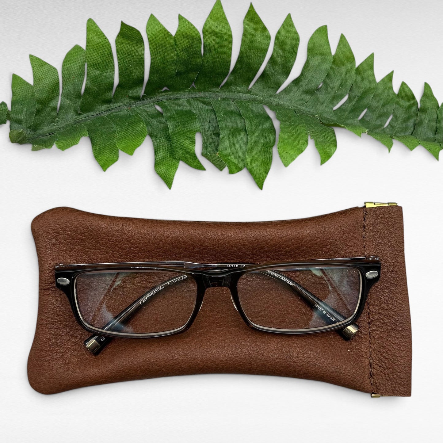 Deerskin Leather Eyeglass Case