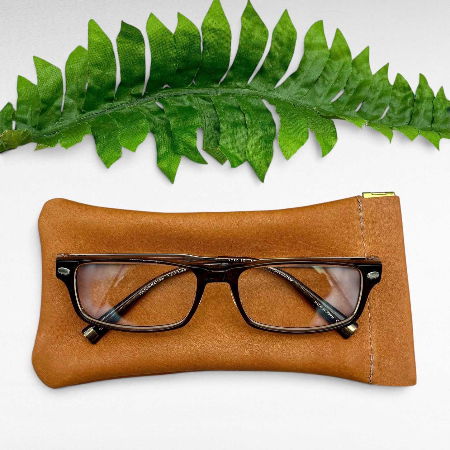 Deerskin Leather Eyeglass Case