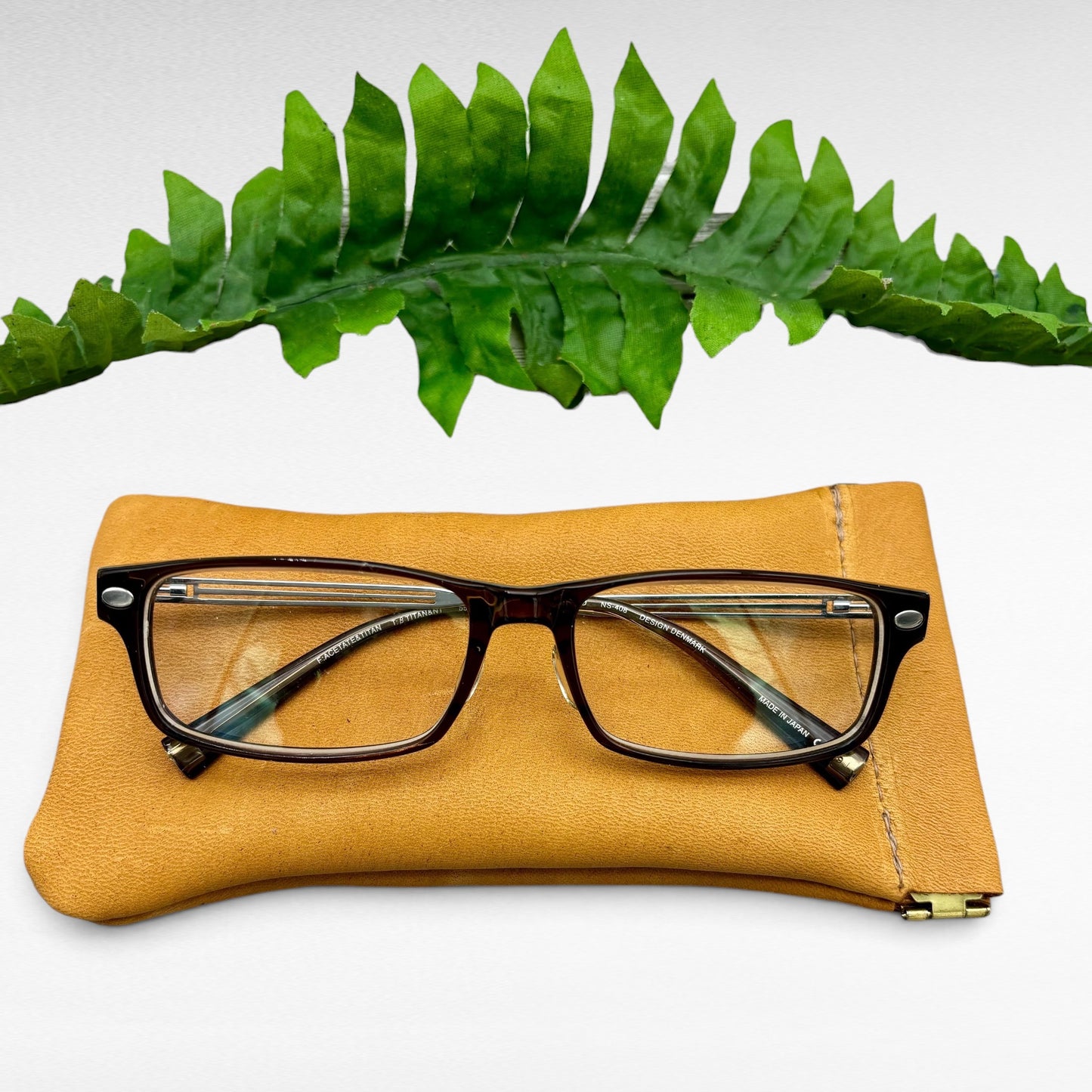 Deerskin Leather Eyeglass Case