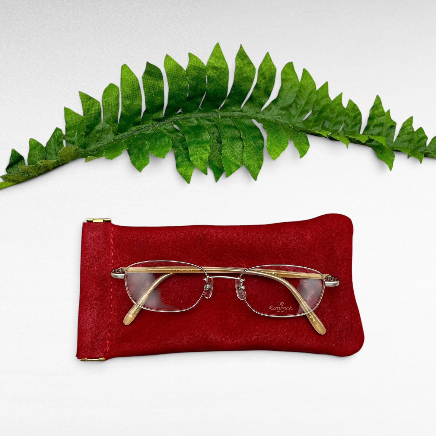 Deerskin Leather Eyeglass Case