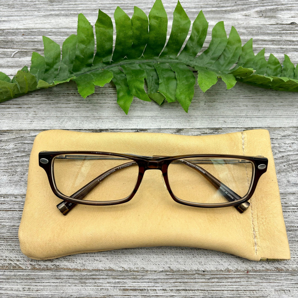 Deerskin Eyeglass Case | Handmade in USA