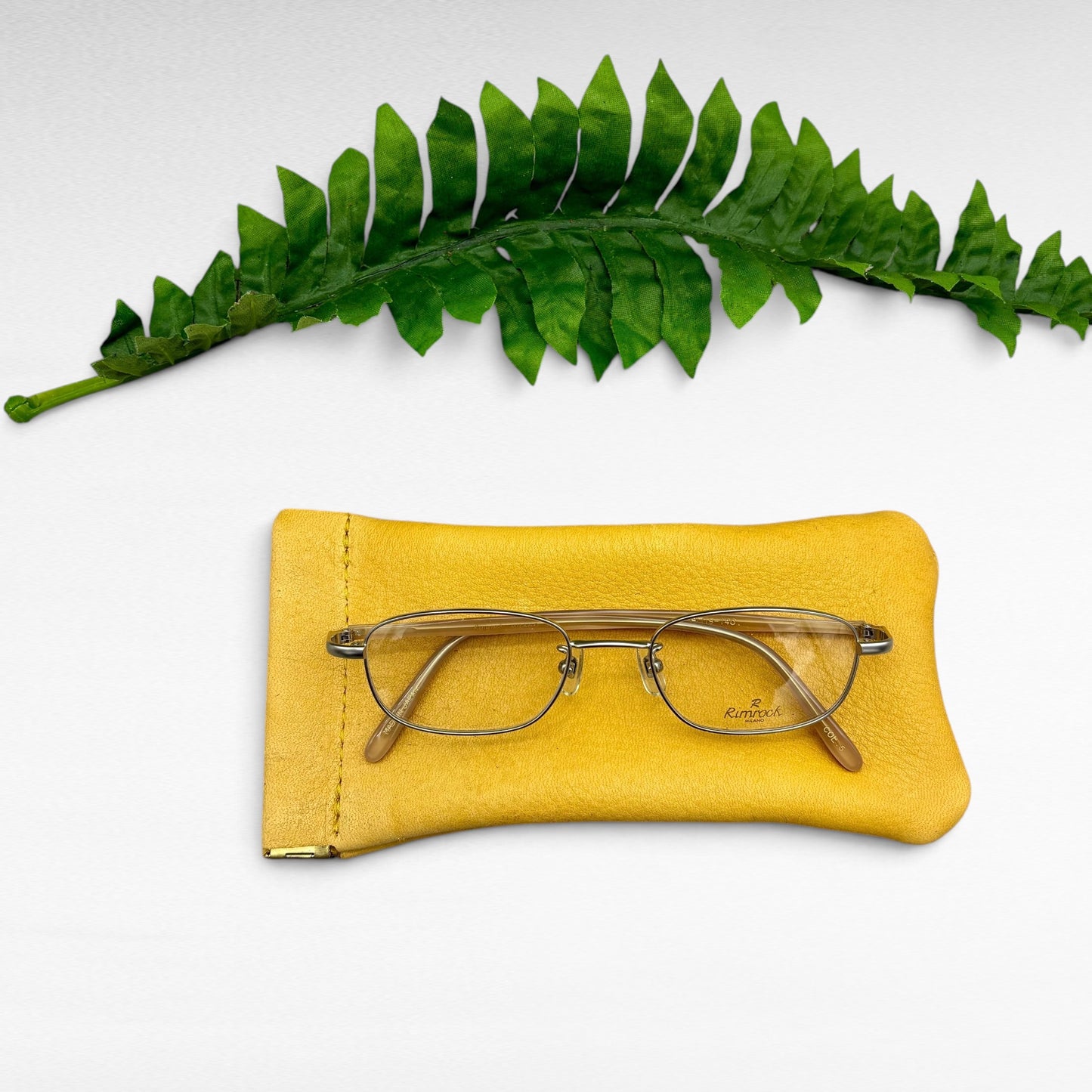 Deerskin Leather Eyeglass Case