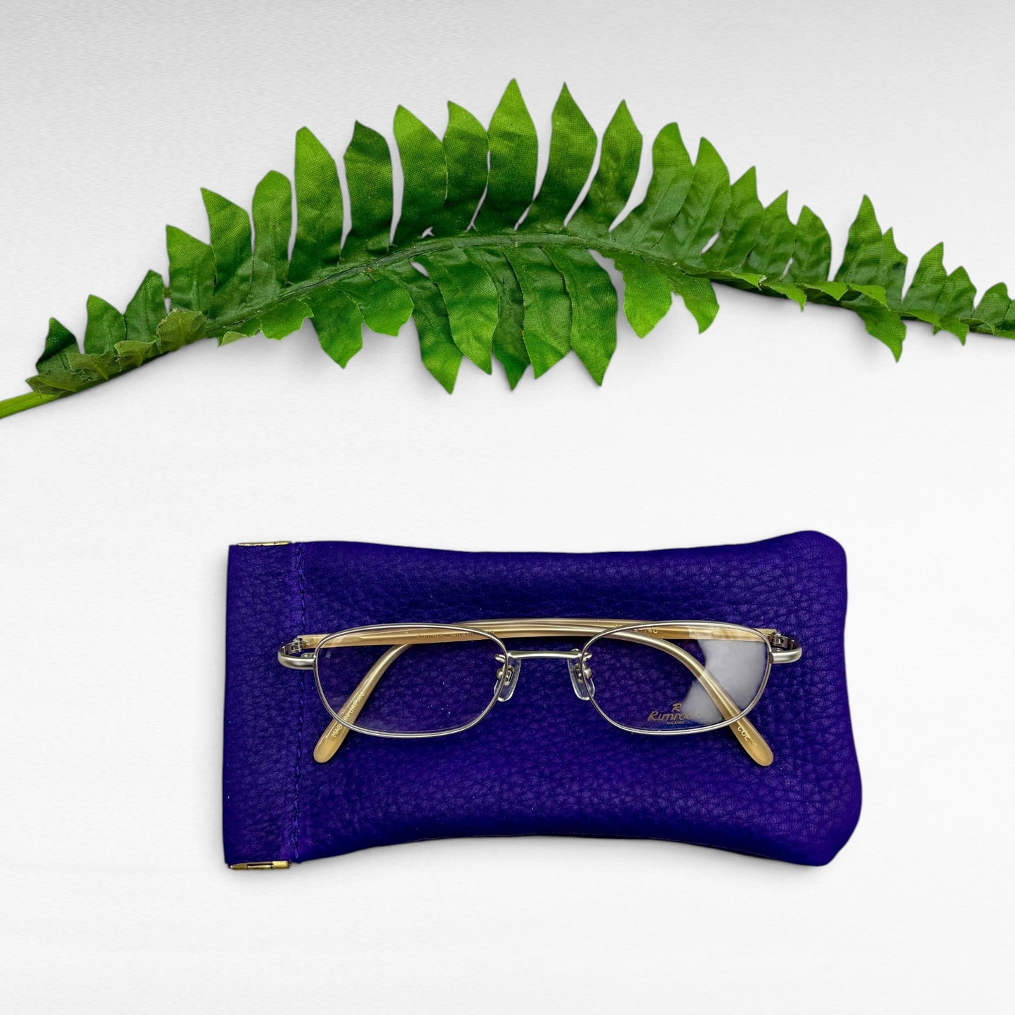 Deerskin Leather Eyeglass Case