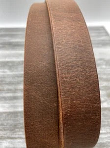 Crazy Horse Leather Belt – Brown – 1-3/4" | Handmade in USA