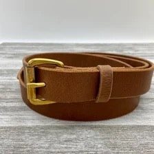 Full Grain Leather Belt – Brown – 1-1/4" | Handmade in USA