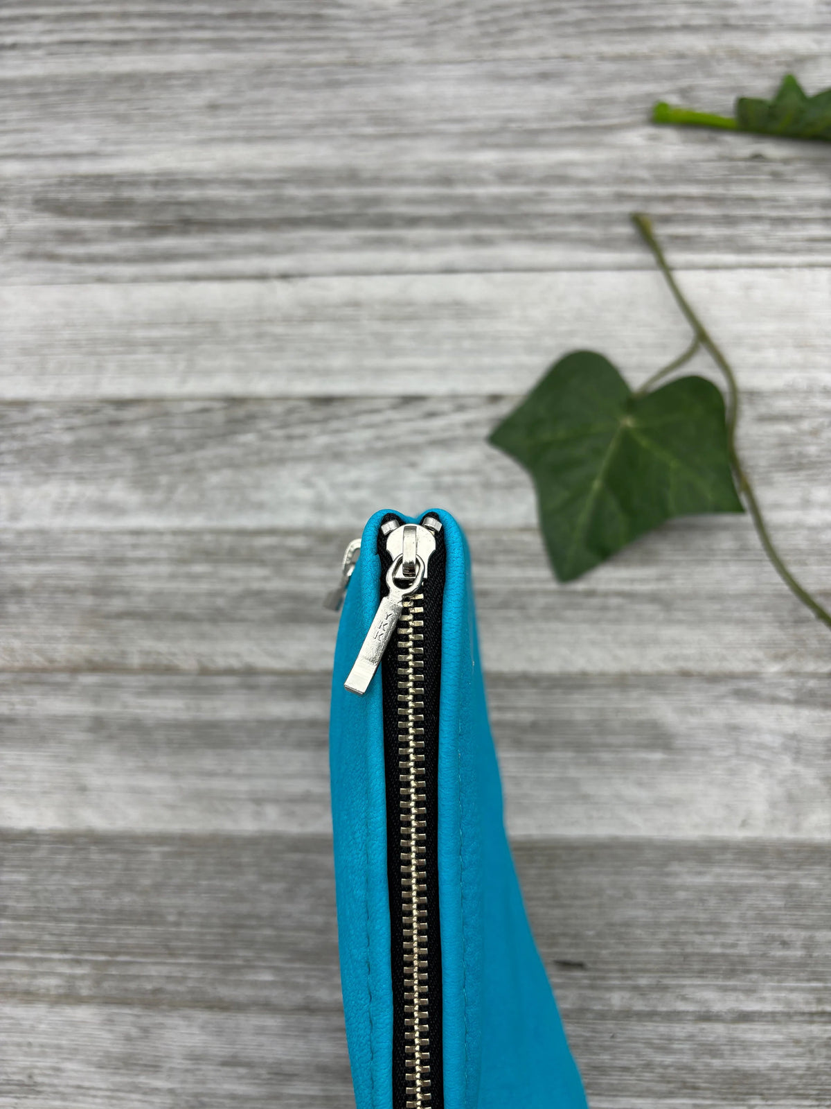 Deerskin 7" Double Zipper Pouch | Handmade in USA