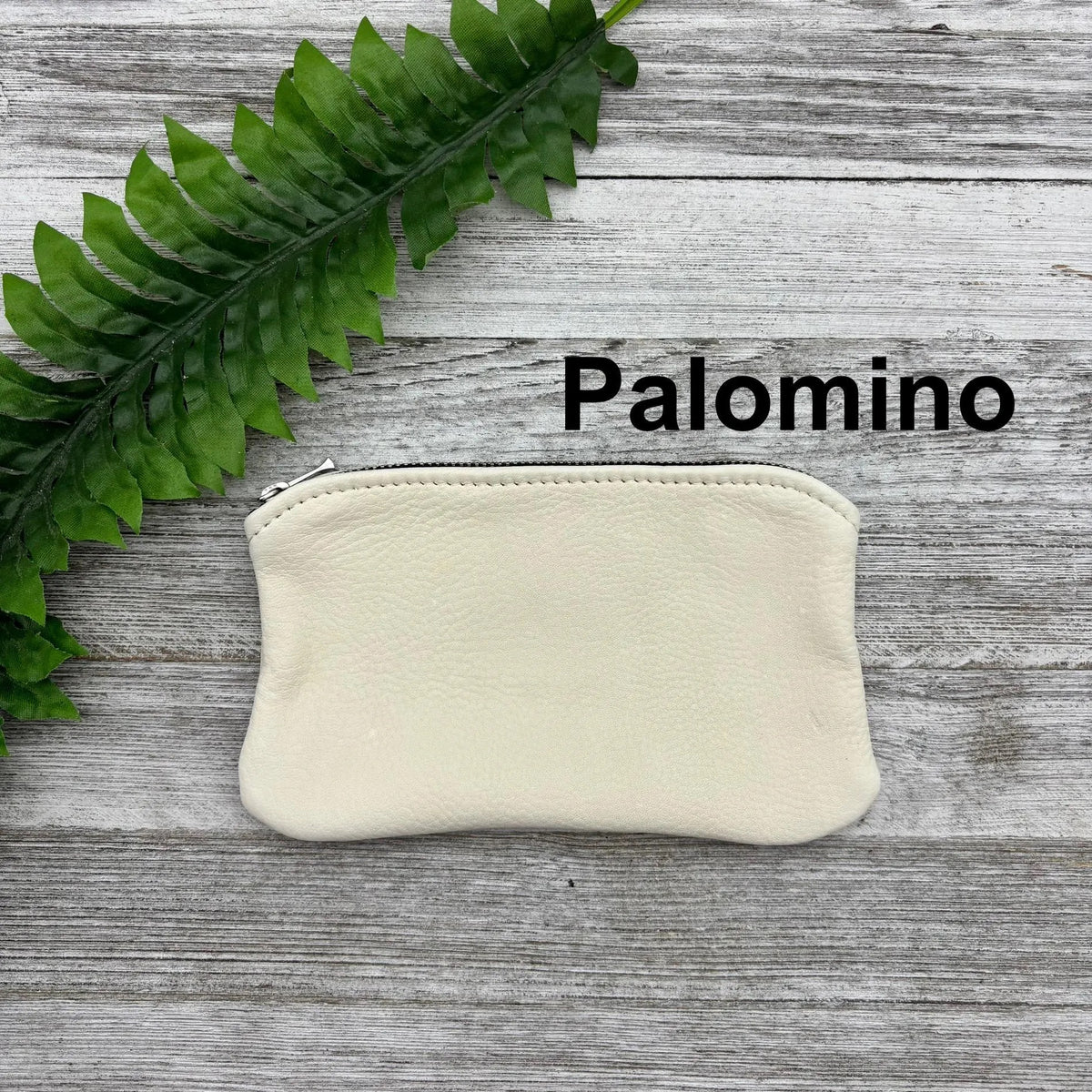 Deerskin 7" Zipper Pouch | Handmade in USA