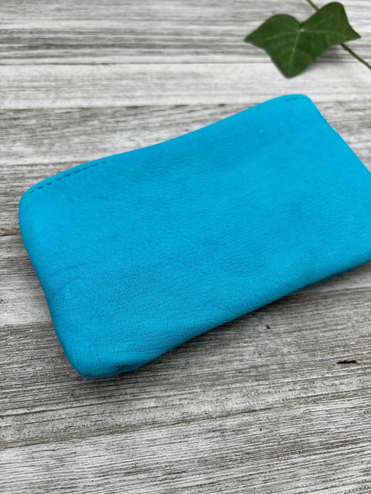 Deerskin 7" Zipper Pouch | Handmade in USA