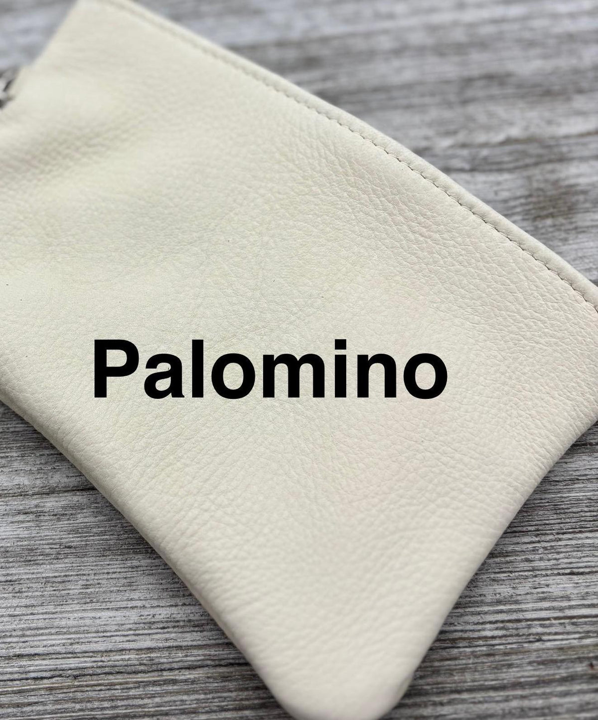Deerskin 8" Double Zipper Pouch | Handmade in USA