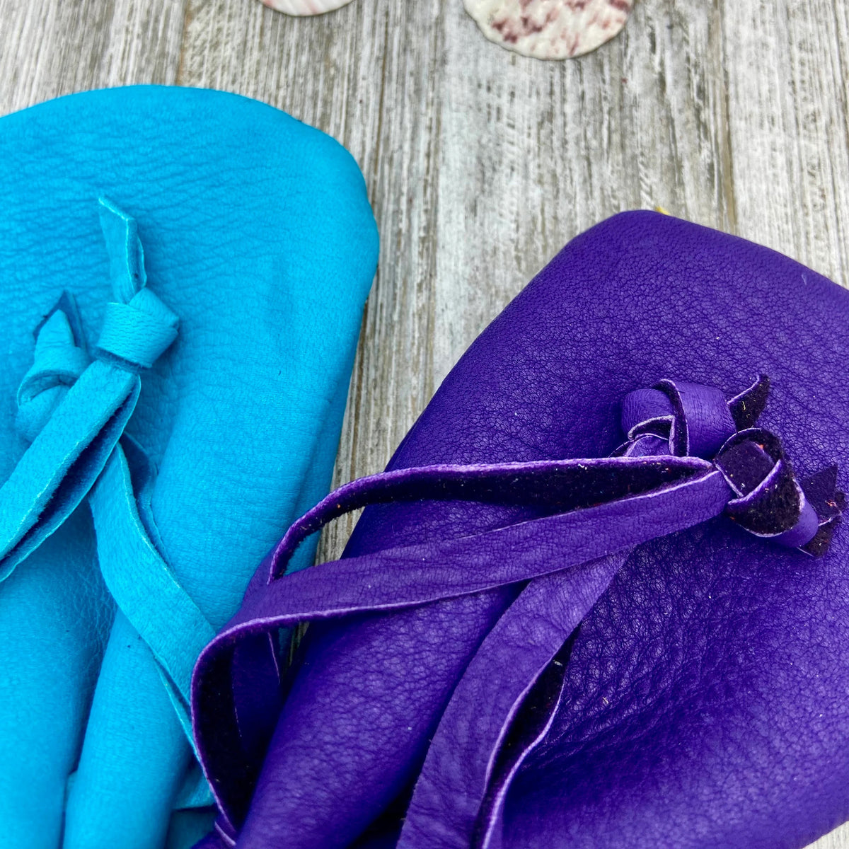 Deerskin Small Drawstring Pouch | Handmade in USA