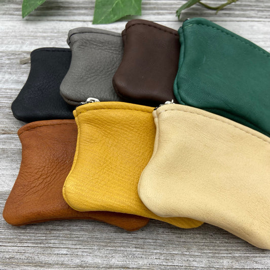 Deerskin 4" Coin Purse | Handmade in USA