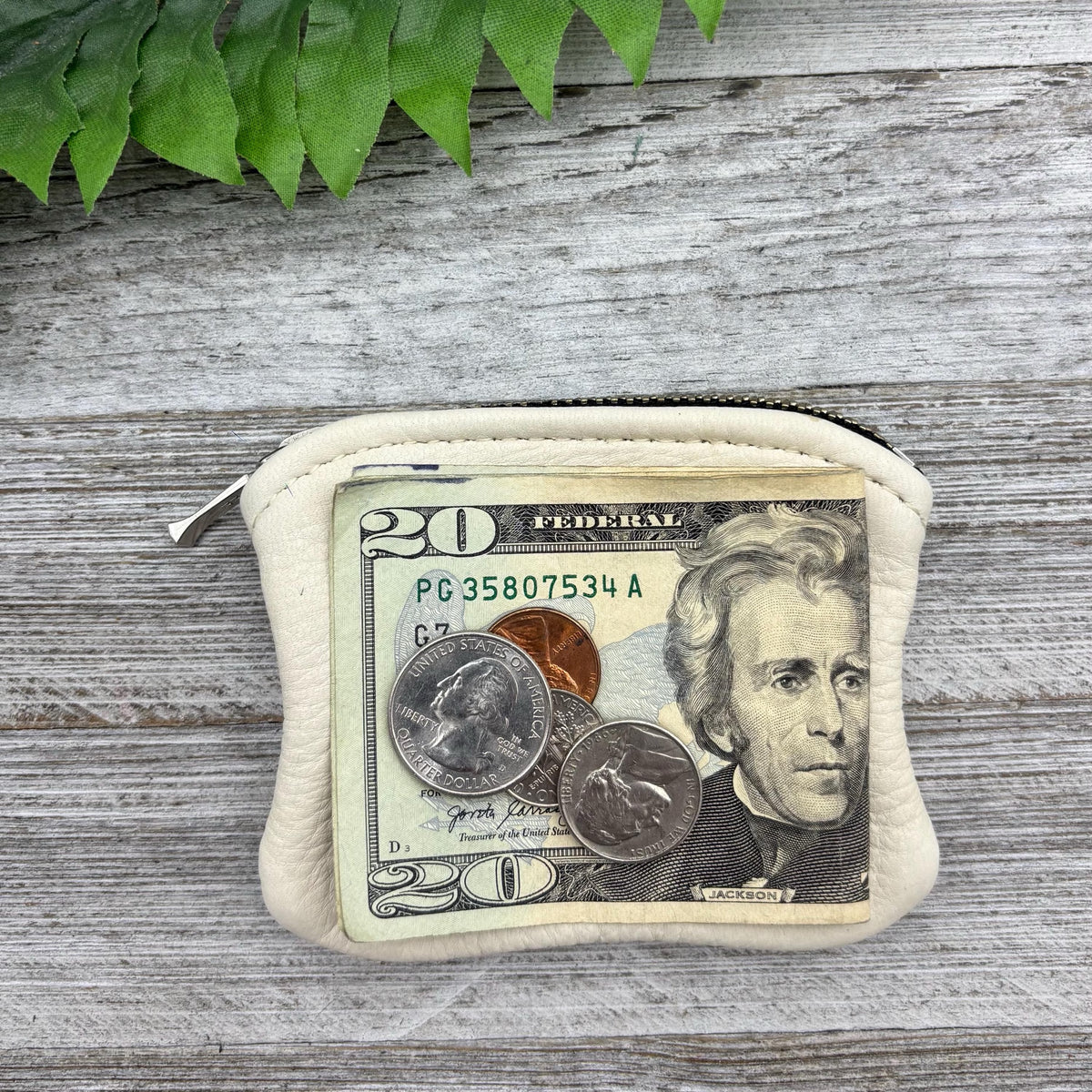 Deerskin 4" Coin Purse | Handmade in USA