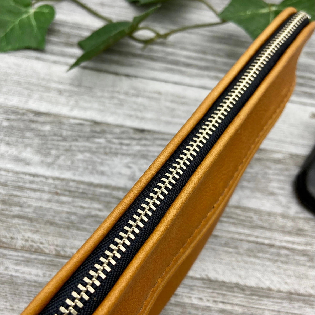 Deerskin 8" Double Zipper Pouch | Handmade in USA