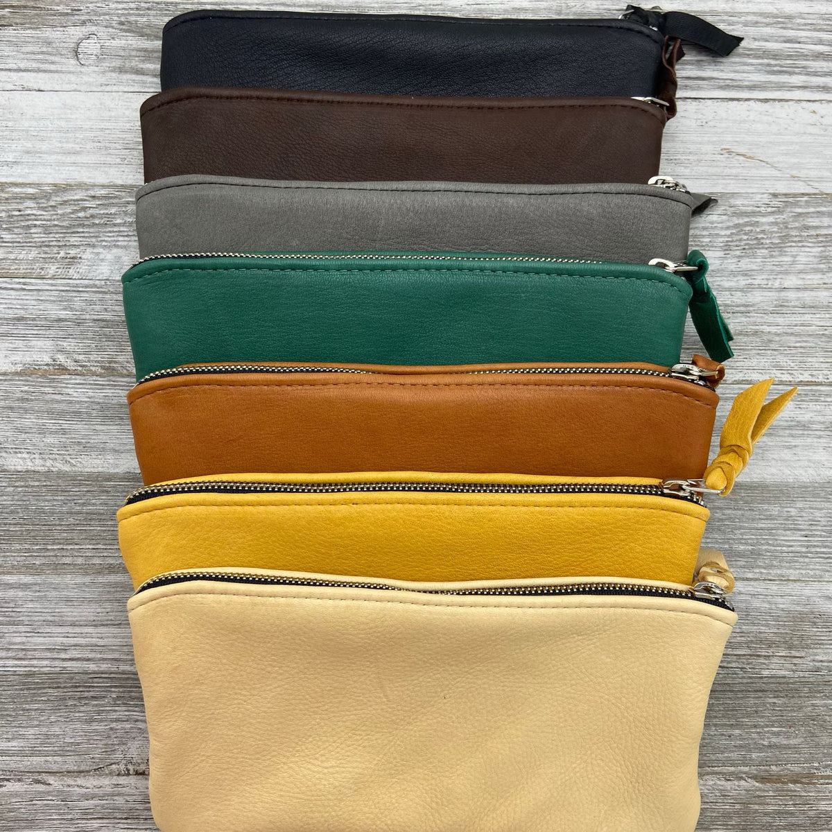 Deerskin 10" Zipper Pouch | Handmade in USA