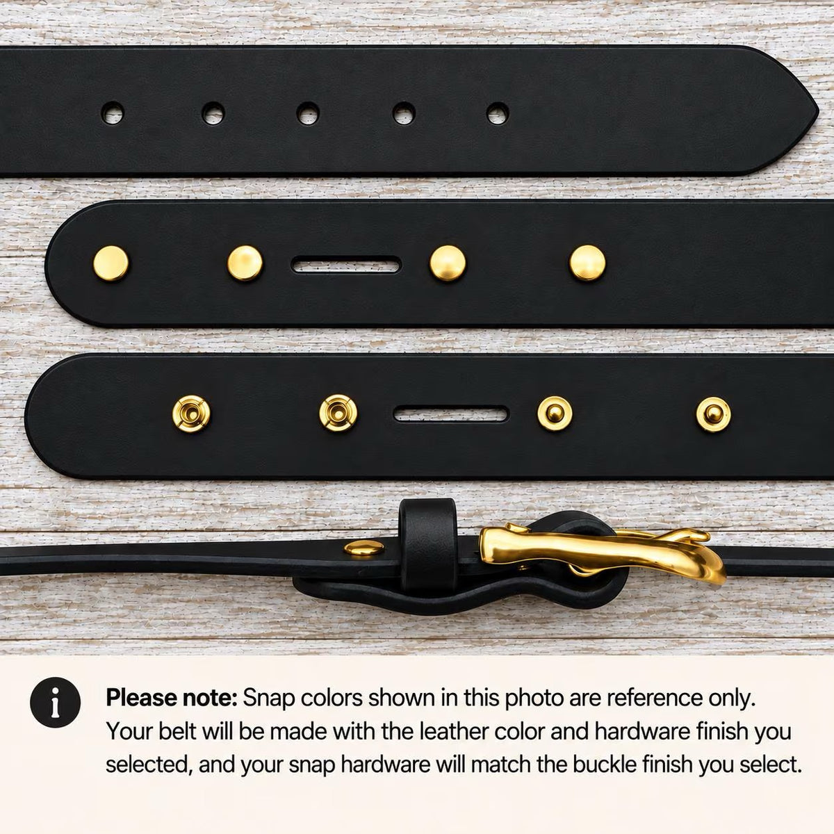 American Bridle Leather Belt – Black – 1-1/2" – Silver Buckle | Handmade in USA