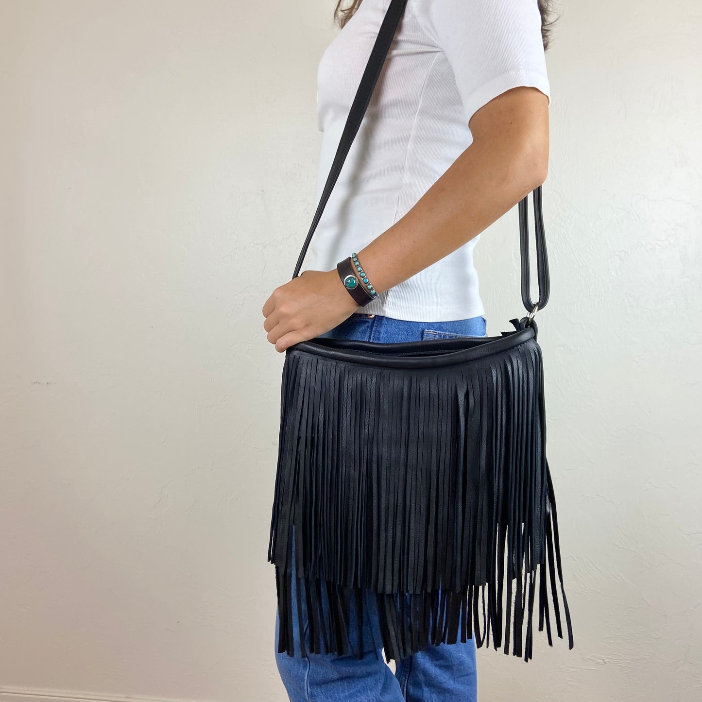 Sierra - Large Fringe Bag