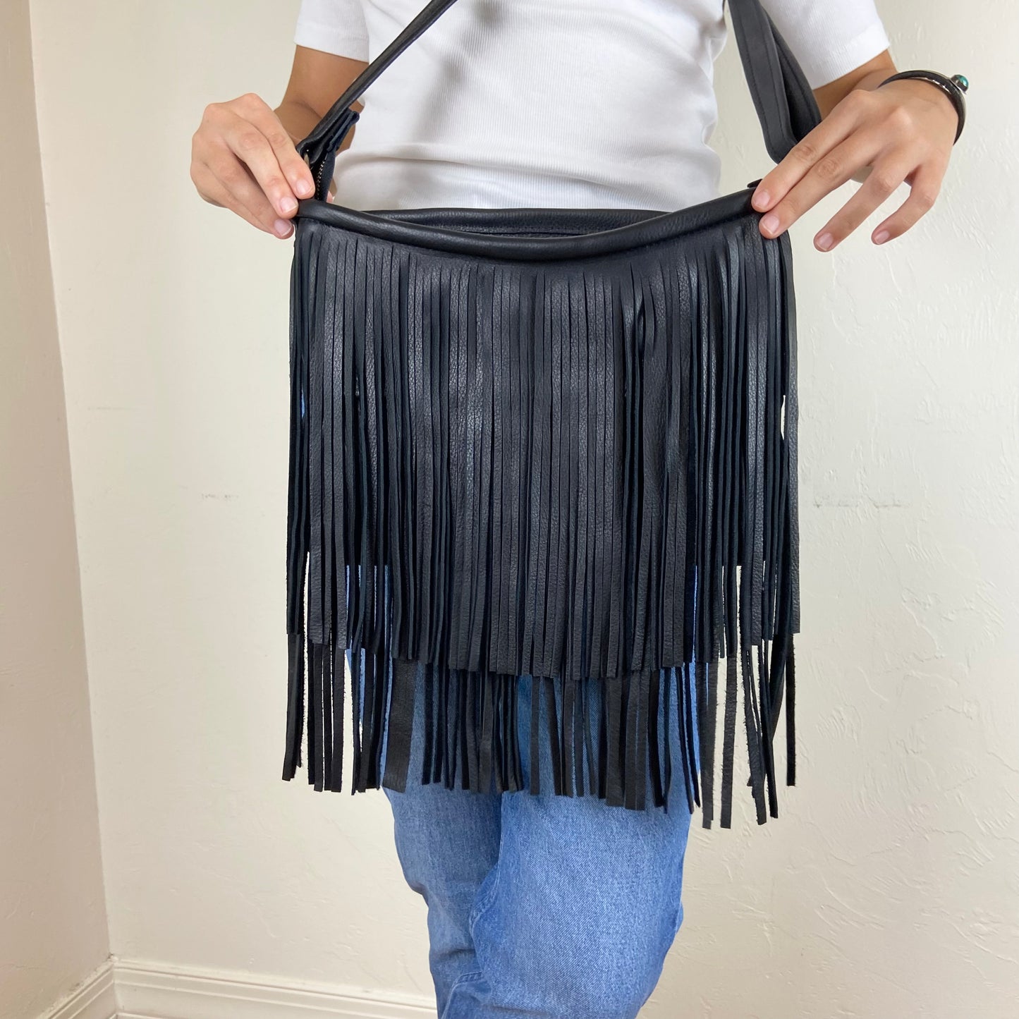 Sierra - Large Fringe Bag