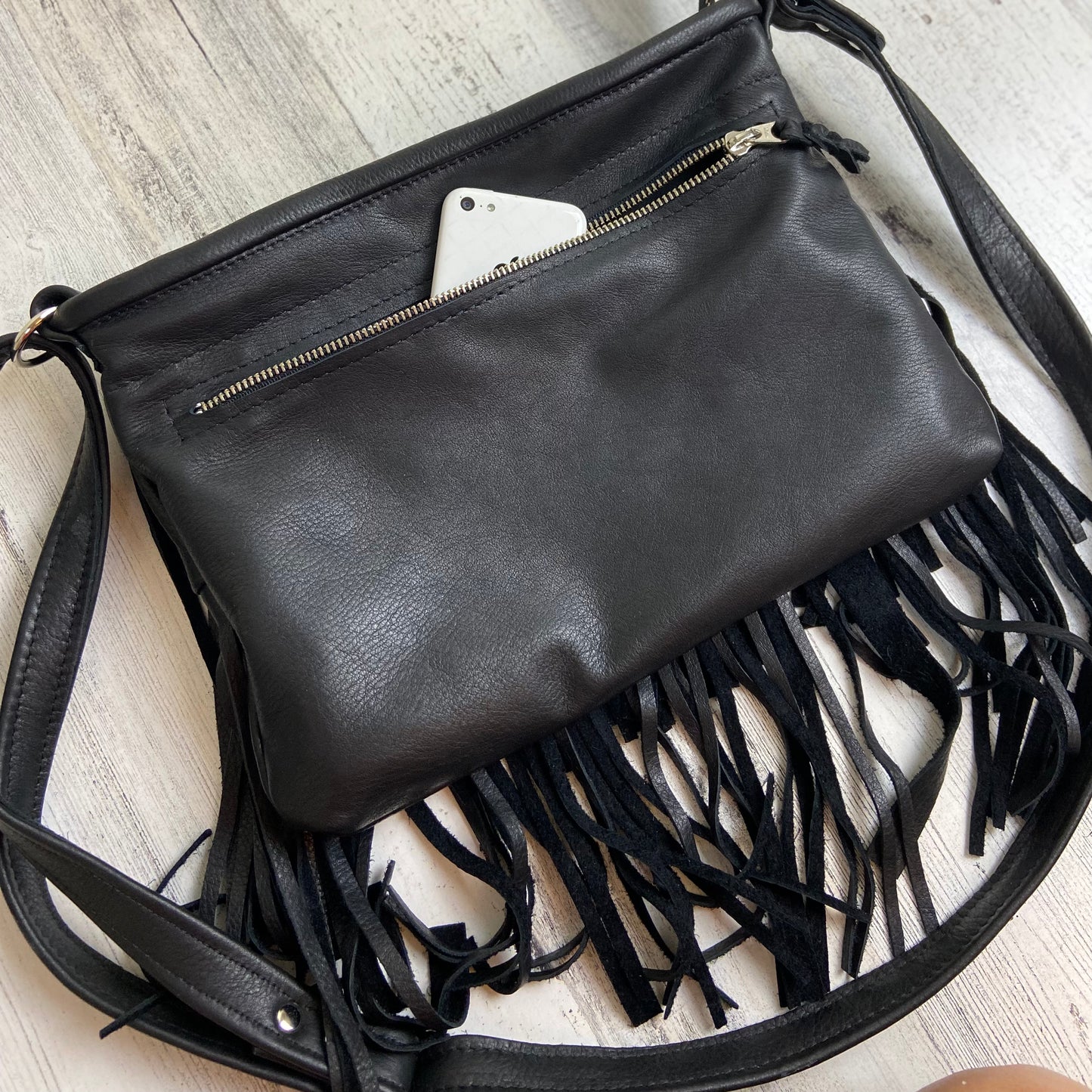 Sierra - Large Fringe Bag