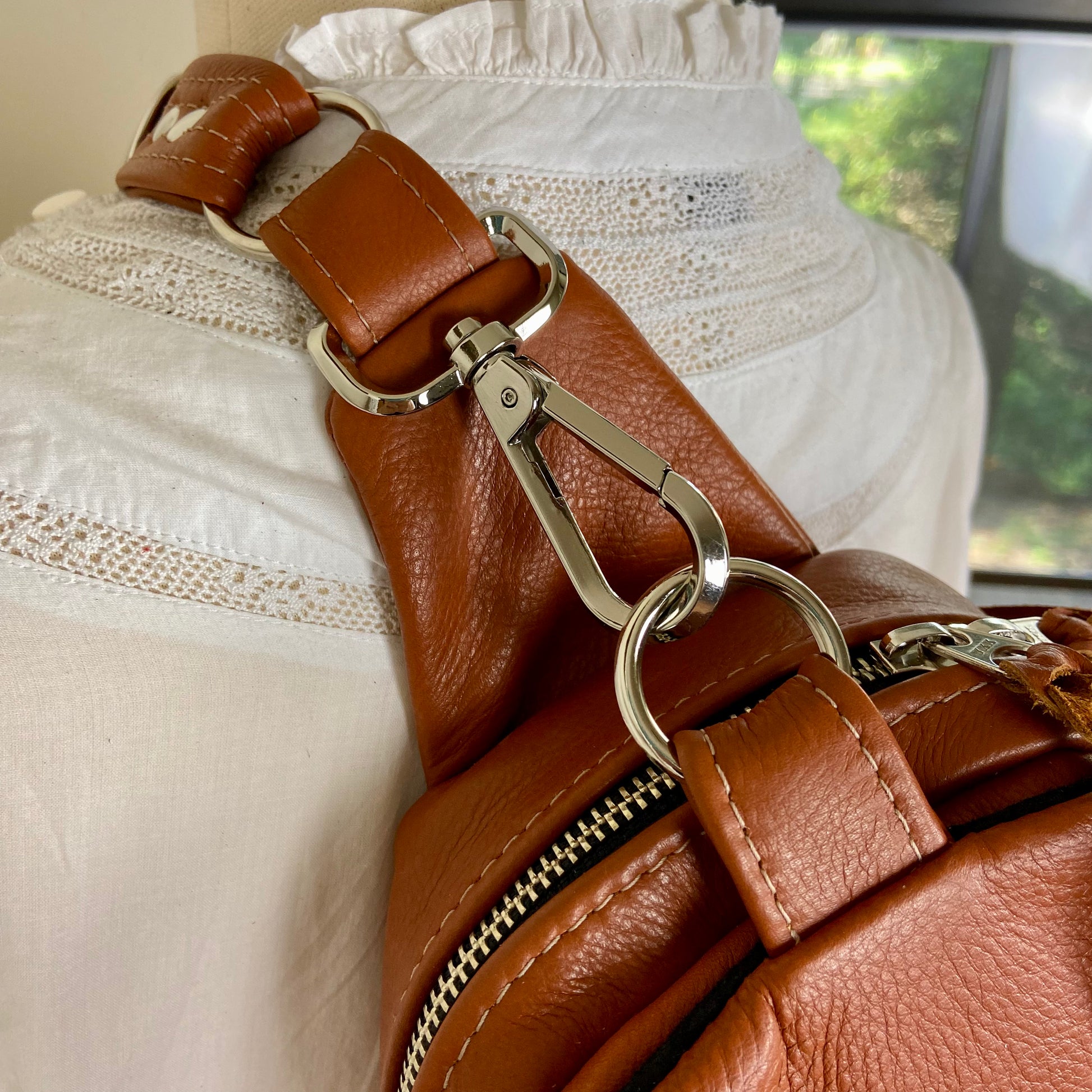 cynnie leather sling backpack Lennon ~ Sling Backpack – K.Bellum Leather